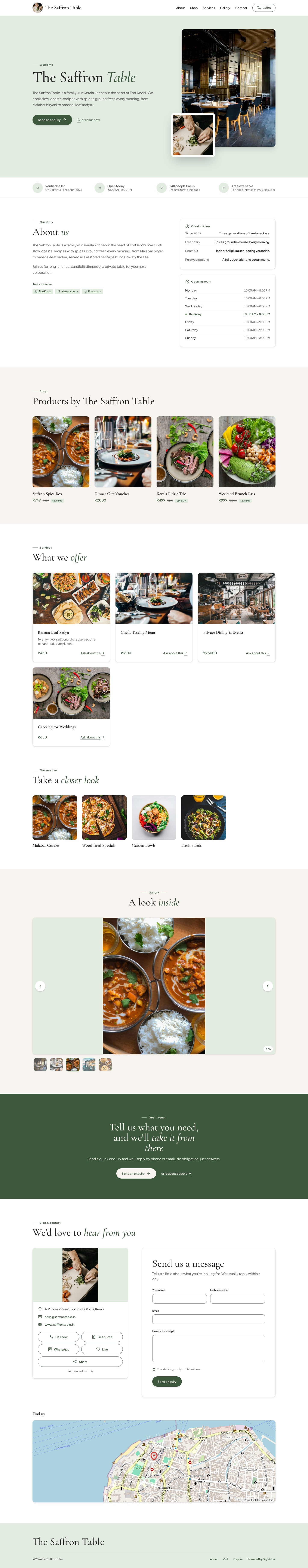 Modern Business template preview